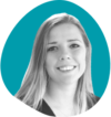 Hide restaurant, Reservations Manager, Georgi Davneport on Giftpro's turquoise background