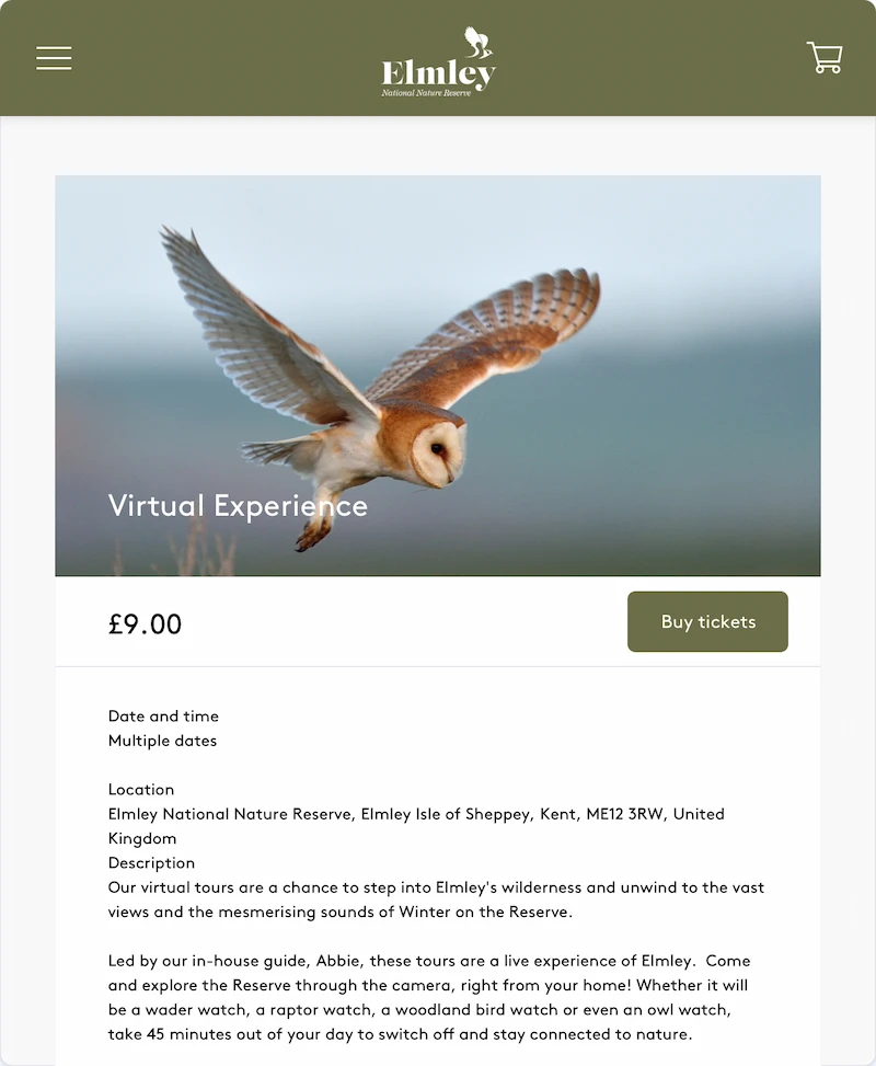 Elmley Gift Vouchers